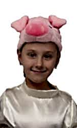 Шапочка-маска Поросенок детская 