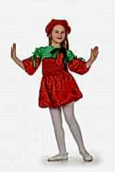 Костюм карнавальный "Вишня" для девочки