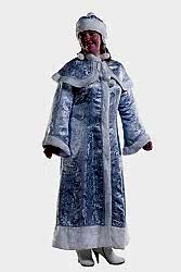 Костюм "Снегурочка" взрослый, макси