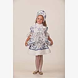 Костюм "Снегурочка-внучка" для девочки