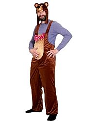 Костюм "Медведь" плюш мужской взрослый