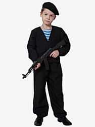 Карнавальный костюм "Морпех" с автоматом, для мальчика