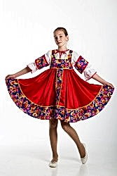 Сарафан русский плясовой детский
