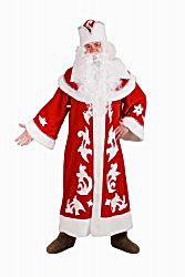 Карнавальный костюм "Дед Мороз Морозко" взрослый