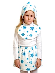 Карнавальный костюм "Снежинка лайт" для девочки