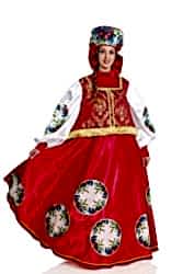 Карнавальный костюм "Боярыня" взрослый женский