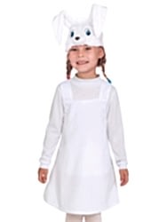 Карнавальный костюм "Заинька" детский, для девочки