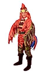 Карнавальный костюм "Петух-боец" взрослый