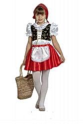 Костюм "Красная шапочка" детский, для девочки 