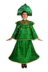 Карнавальный костюм "Ёлка" женский