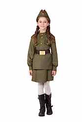 Карнавальный костюм "Солдатка Победы"