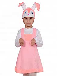 Костюм "Зайка розовая" для девочки