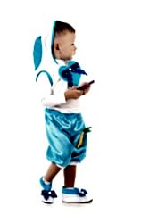 Карнавальный костюм "Зайчик кроха" для мальчика