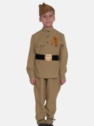 Детский военный костюм "Солдат в галифе" (без сапог)
