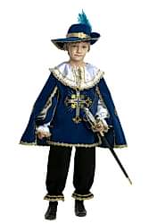 Карнавальный костюм Мушкетер бархат детский