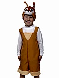 Карнавальный костюм "Бельчонок" детский, для мальчика