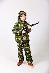 Карнавальный костюм "Разведчик" для мальчика