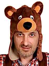 Шапочка к костюму "Медведь" взрослая