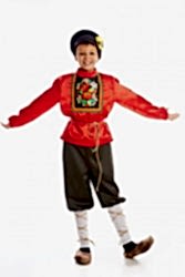 Карнавальный костюм "Хохлома" детский