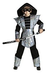 Костюм серебряного ниндзи