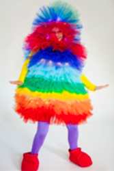 Костюм "Фьек" радужный светящийся