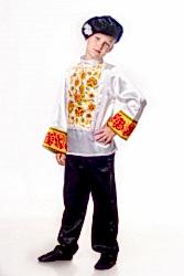 Карнавальный костюм "Хохлома" для мальчика