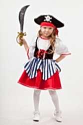 Костюм карнавальный "Пиратка Сейди" для девочки