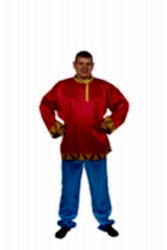 Русская рубаха-косоворотка мужская